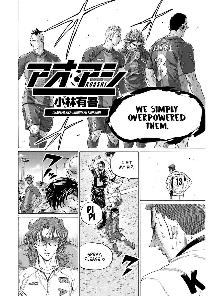 Ao Ashi, Chapter 362 image 05